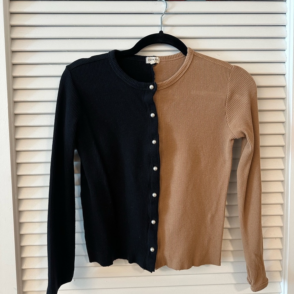 DONNI Duo Thermal Cardigan - Picture 3 of 6